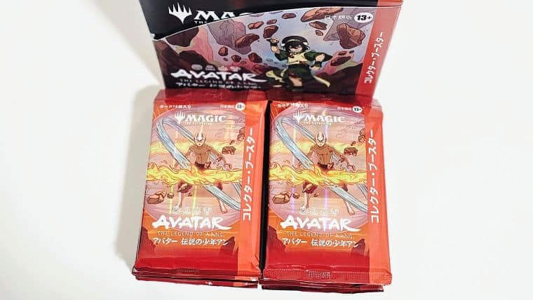 MTG】アバター伝説の少年アン「コレクターブースターBOX」開封した内容