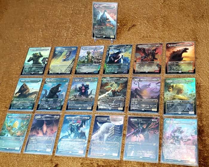 MTG】ゴジラシリーズFoil19種類コンプリート！魅力だらけのカードたち