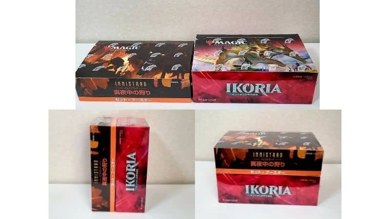 MTG】イニストラード真夜中の狩りセットブースターBOXの内容は？開封