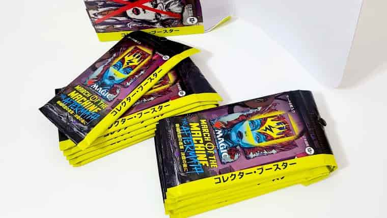 MTG】機械兵団の進軍：決戦の後にのコレクターブースターBOX開封！封入