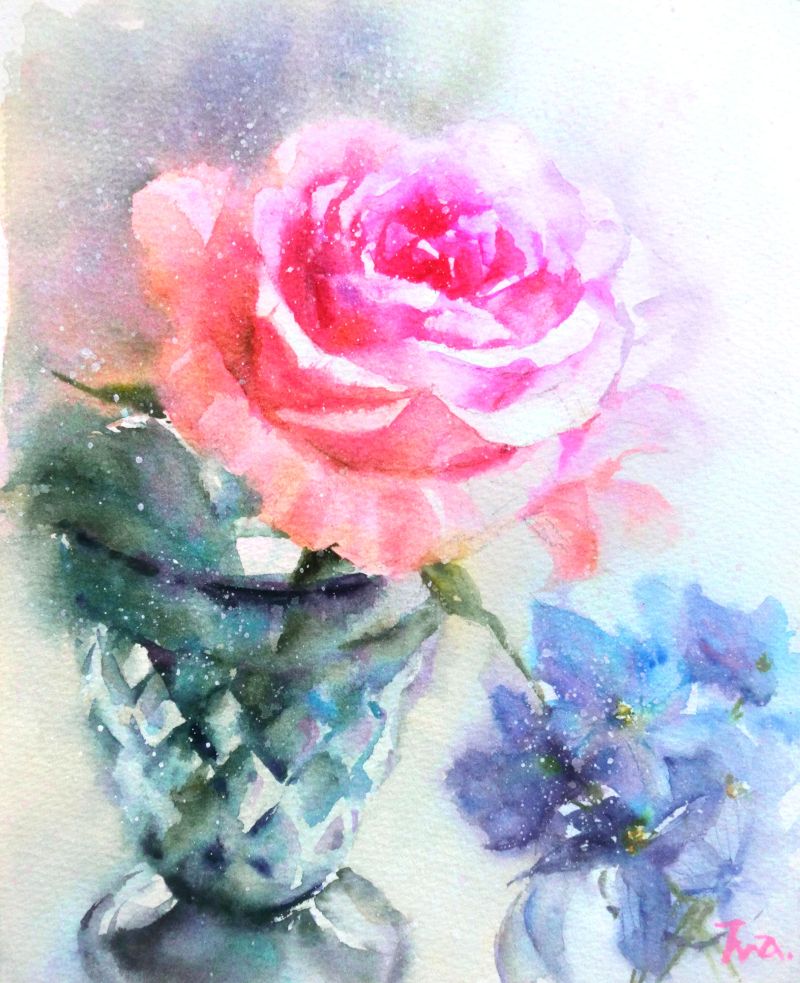 基本からゆっくり描こう 光と影の透明水彩 □春号新規生募集 3/30,4/6