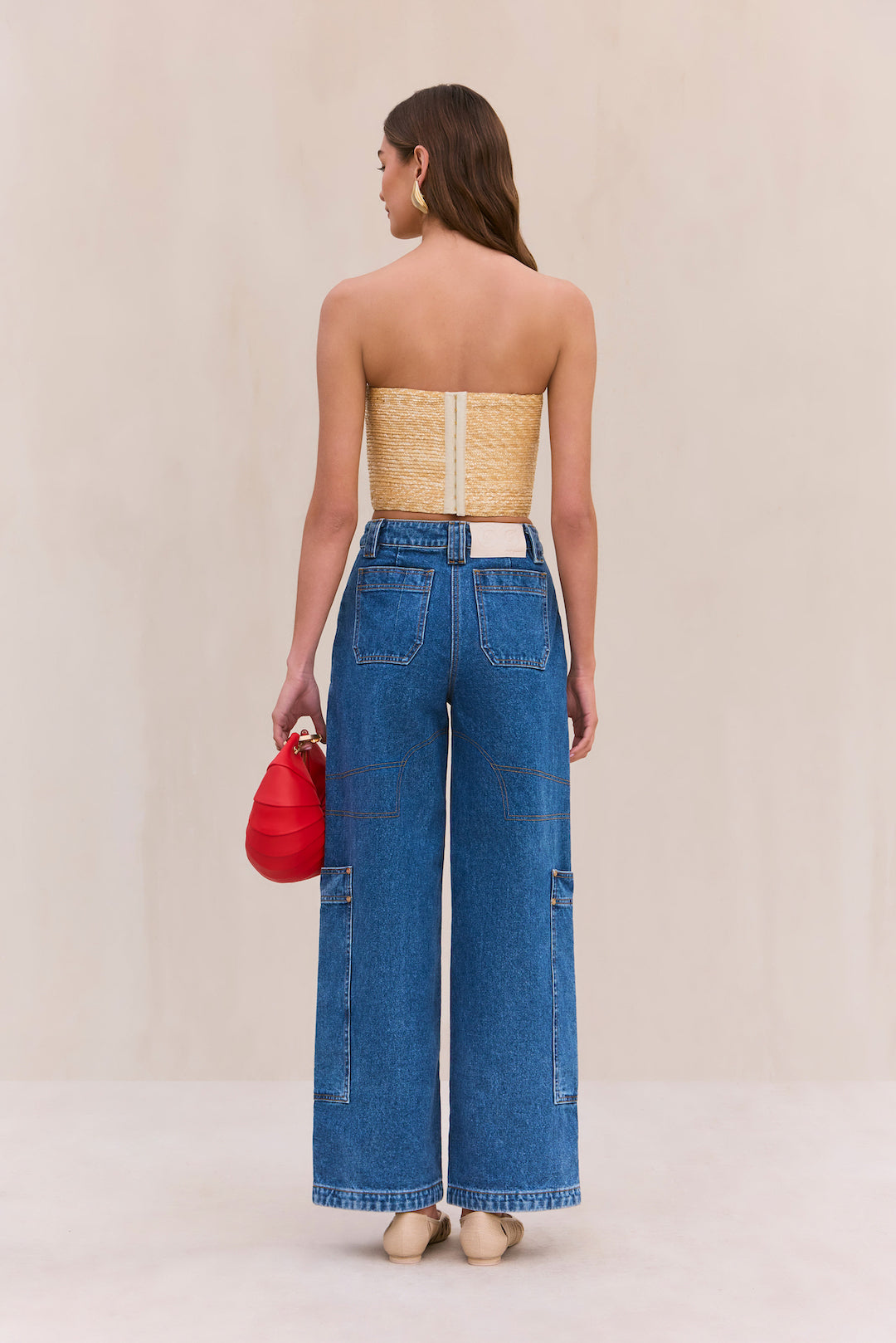 JACIRA TOP - NATURAL RAFFIA – CULT GAIA