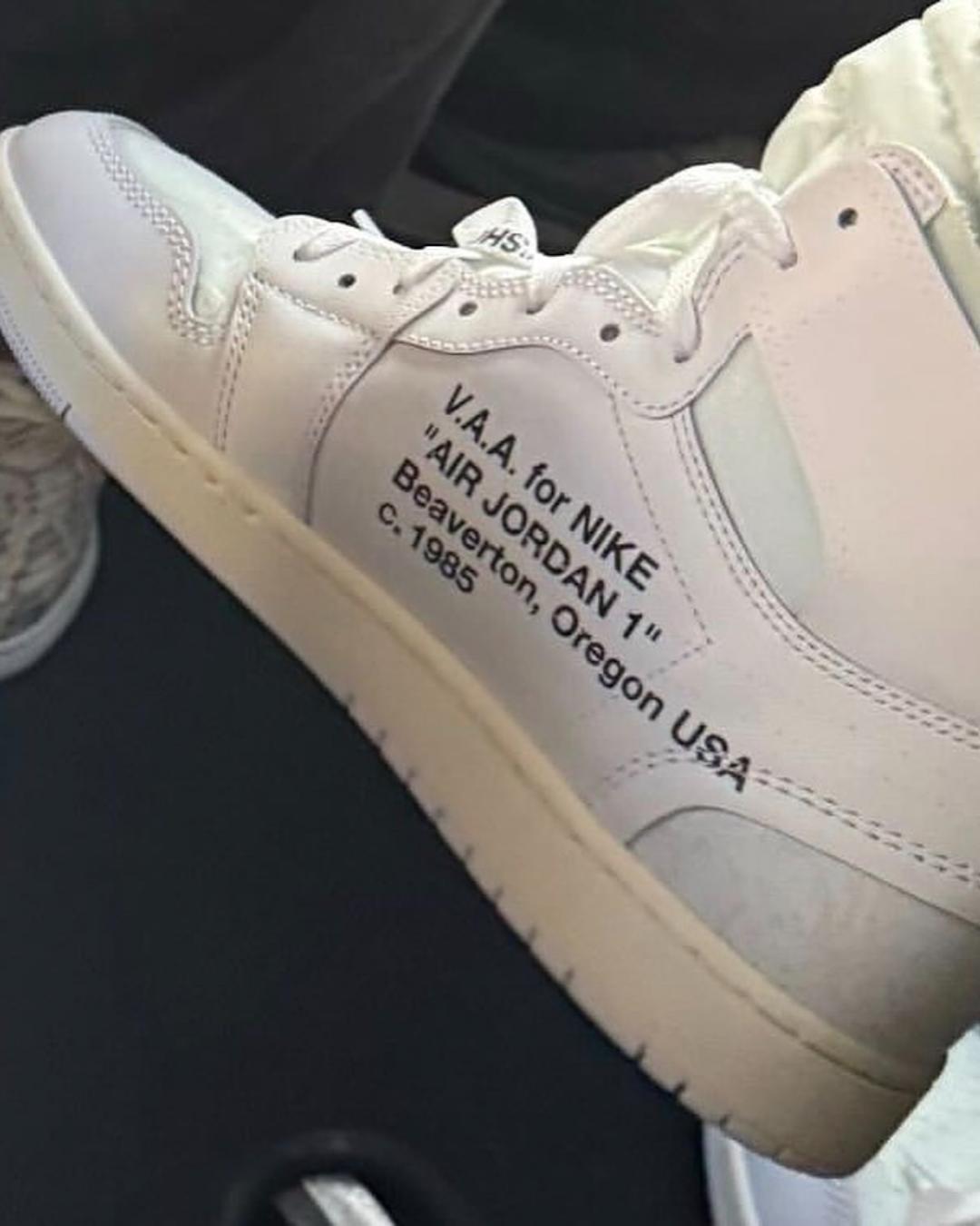 Virgil Abloh's Off-White x Air Jordan 1 High is coming soon