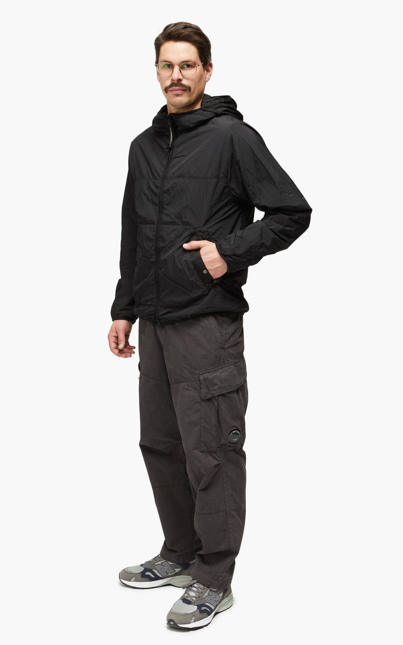 C.P. Company G.D.P. Hooded Goggle Jacket Black
