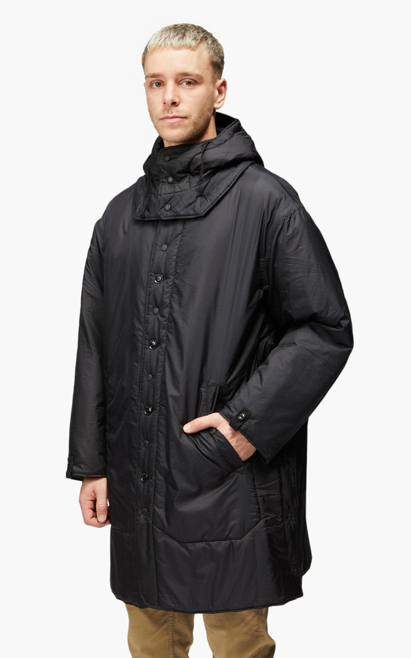 Engineered Garments Liner Jacket Nylon Micro Ripstop Black