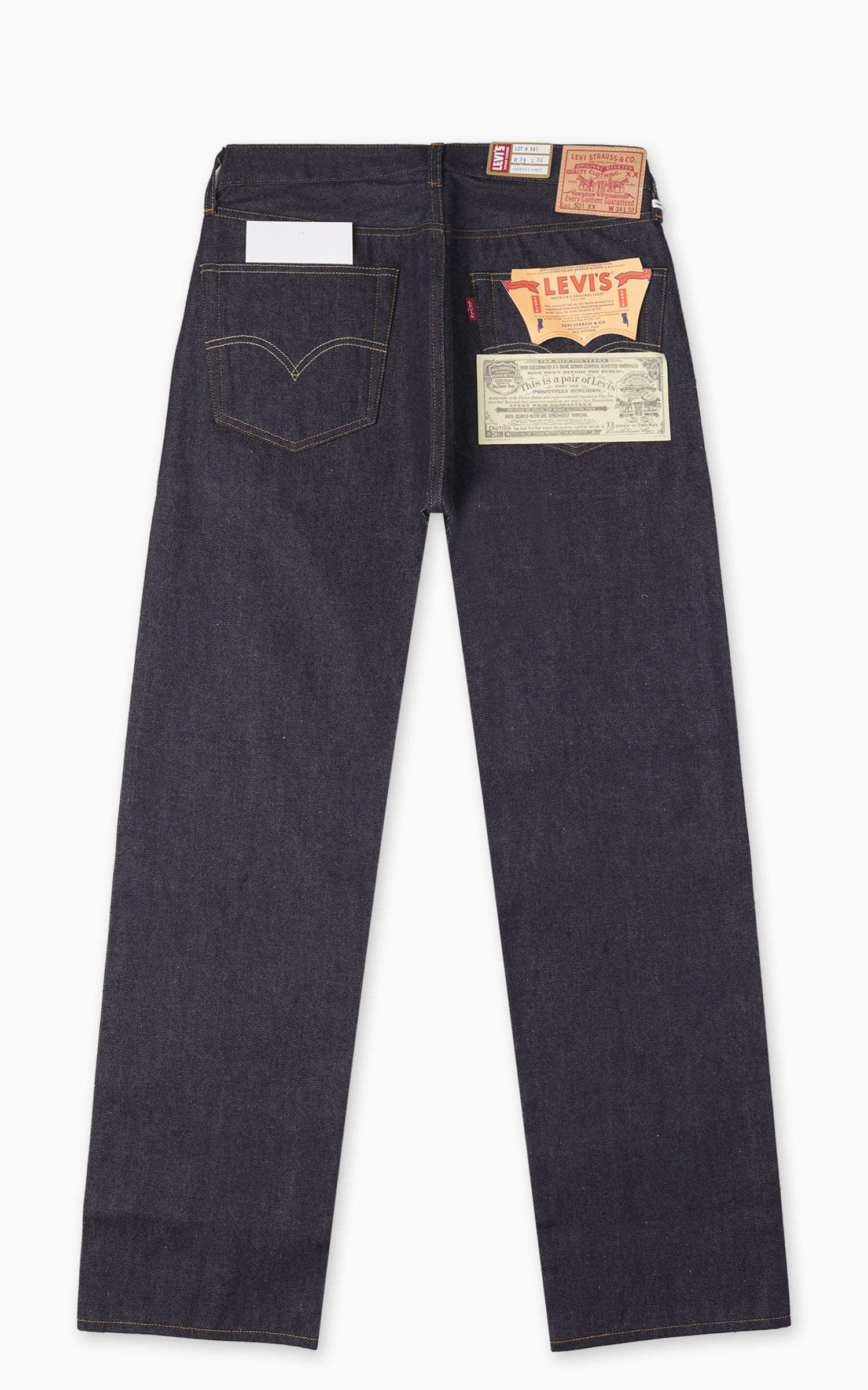 Levi's® Vintage Clothing 1955 501 Jeans Rigid Indigo