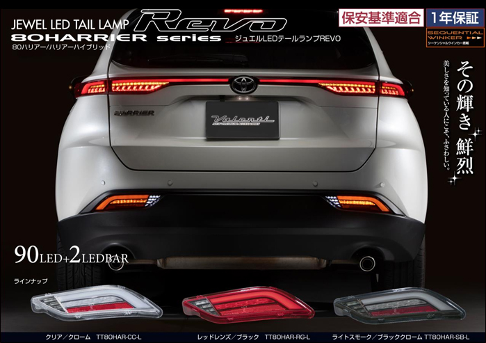 ハリアー60 前期テールセット ZSU60 トヨタ純正 箱あり ハリアー60