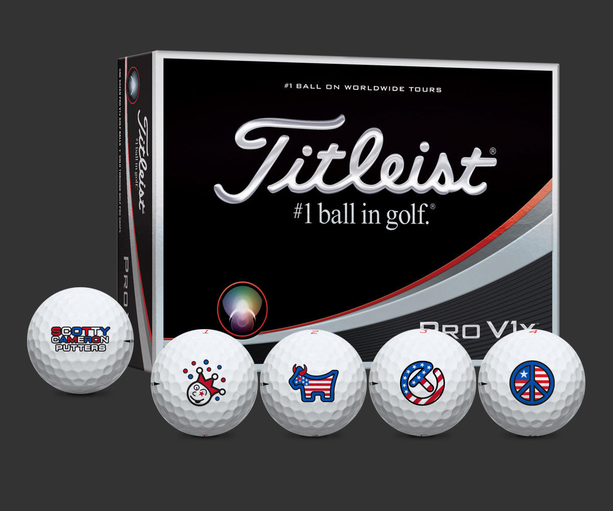Scotty Cameron Logo balls - 2017 US Open Americana – Custom Cameron