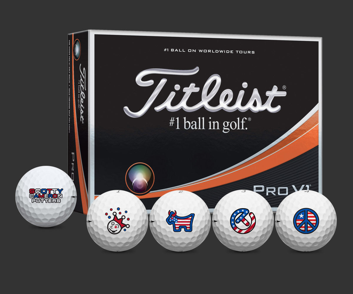 Scotty Cameron Logo balls - 2017 US Open Americana – Custom Cameron