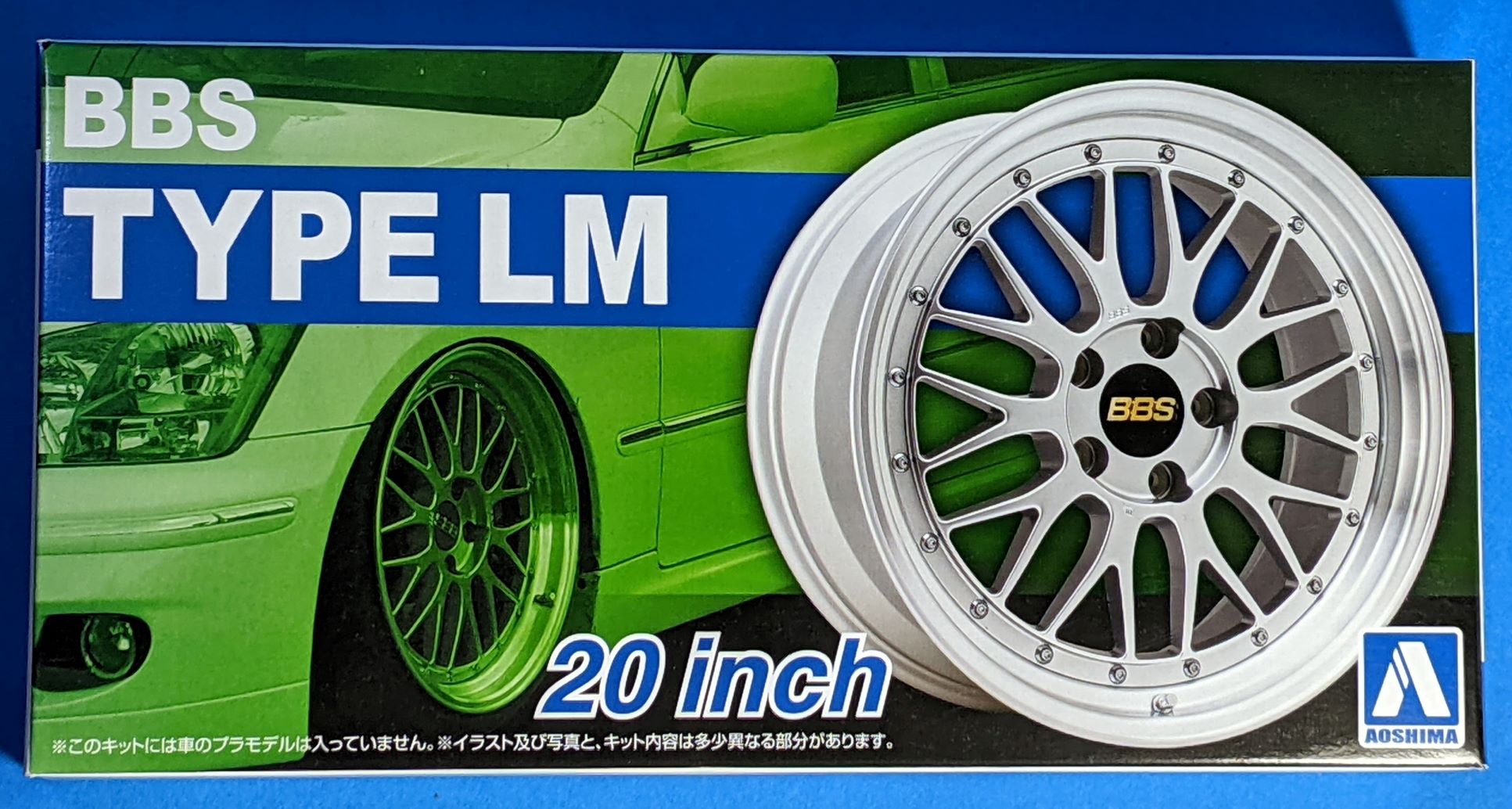 アオシマ ホイール 1/24-THE☆チューンドパーツ[0025] BBS LM (20