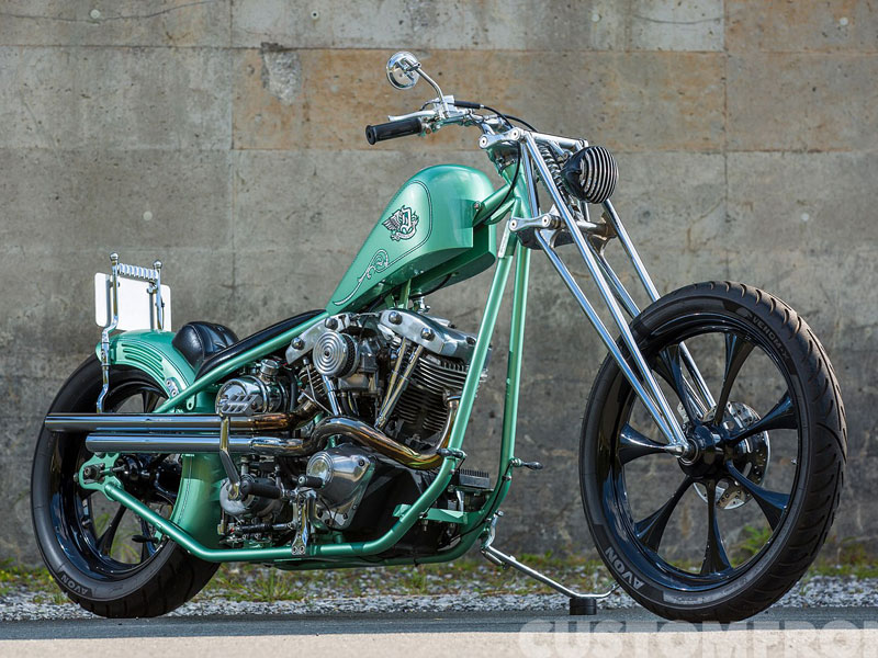 ハーレー ショベルチョッパー FXWG 1983・デフィモーターサイクル