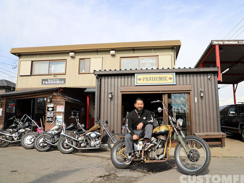 モーターサイクルパンデミック MOTOR CYCLE PANDEMICのハーレー