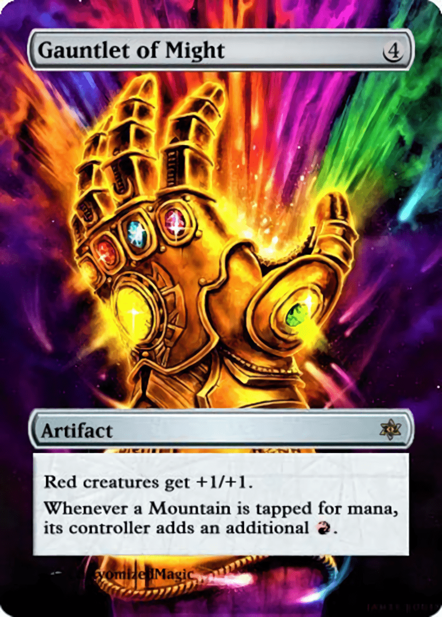 Gauntlet Of Might | Magic The Gathering Proxy Cards