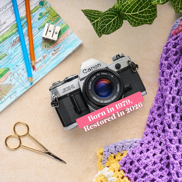 Canon AE-1 | 35mm Vintage Film Camera