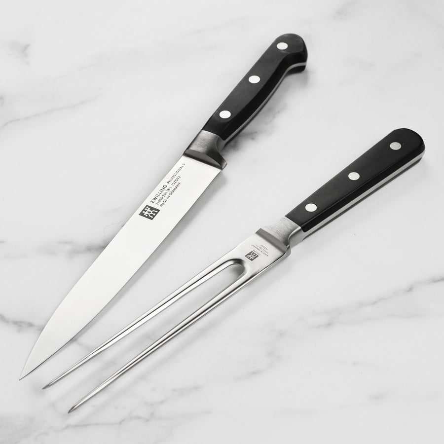 Zwilling J.A. Henckels Professional S Carving Knife & Fork Set