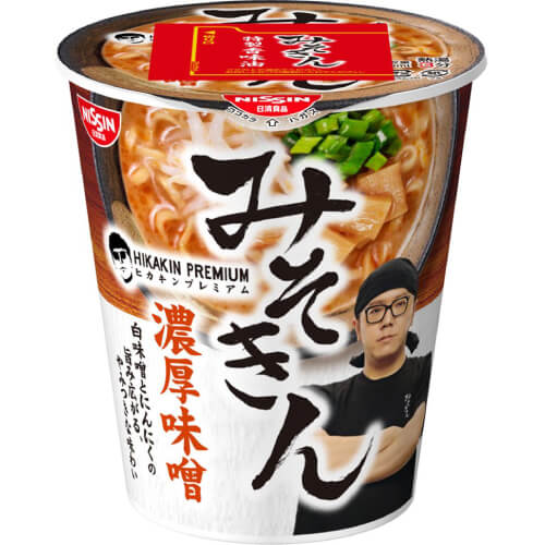 セブンイレブン】HIKAKIN PREMIUM みそきん 濃厚味噌ラーメン｜カップ