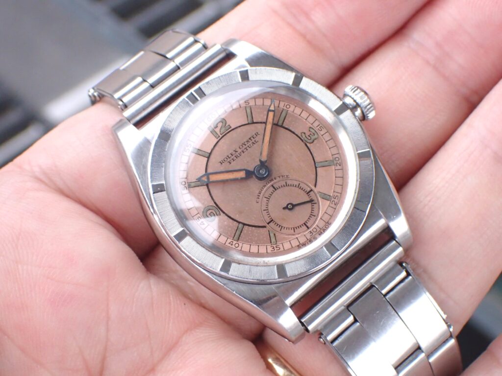 ロレックス バブルバック セクターピンクDL 1930年代 | VINTAGE WATCH