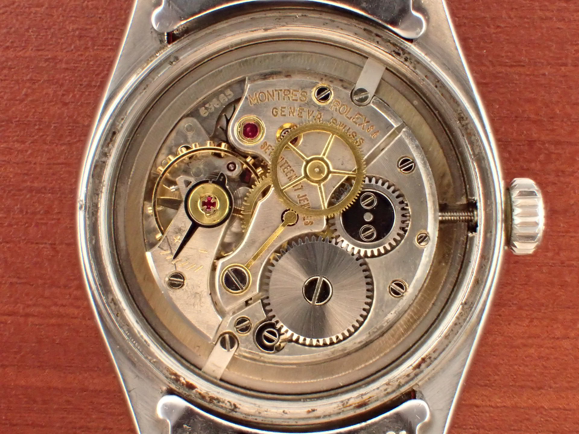 ロレックス オイスター Ref.6480 3 6 9 シルバーDL 1950年代 | VINTAGE