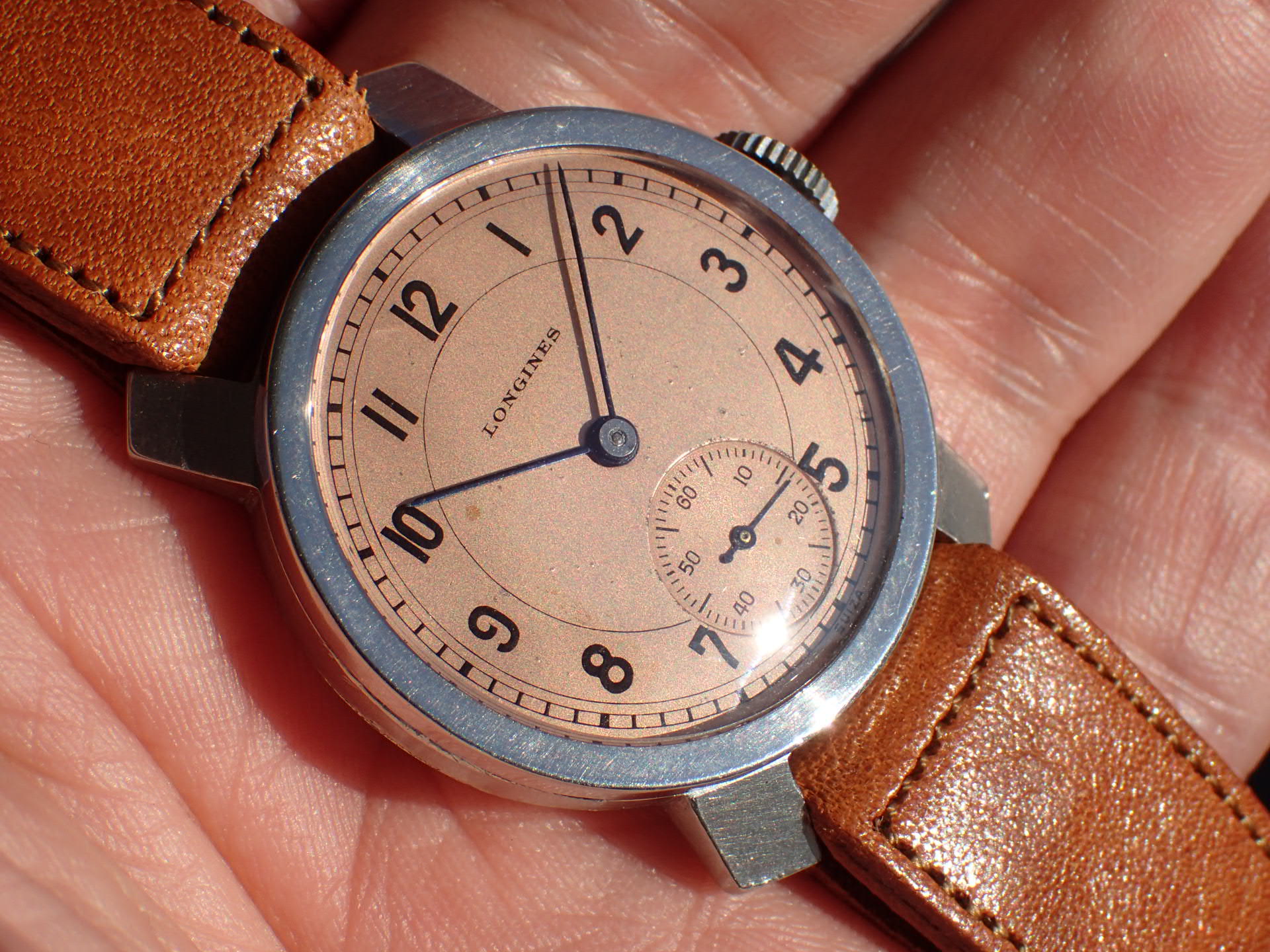 ロンジン サーモンピンクDL 1930年代 | VINTAGE WATCH | Curious Curio