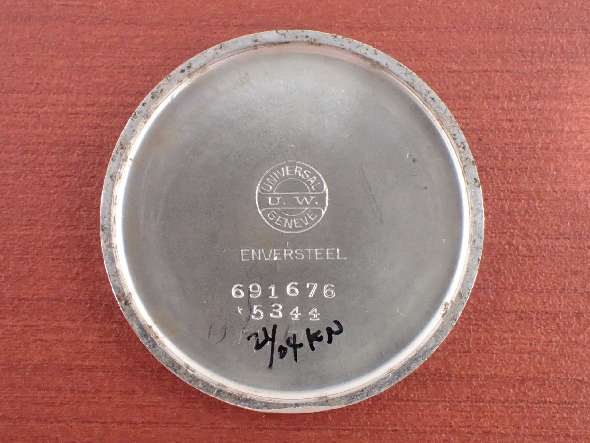 ユニバーサル フラットベゼル ブラックDL ブレゲインデックス 1930年代