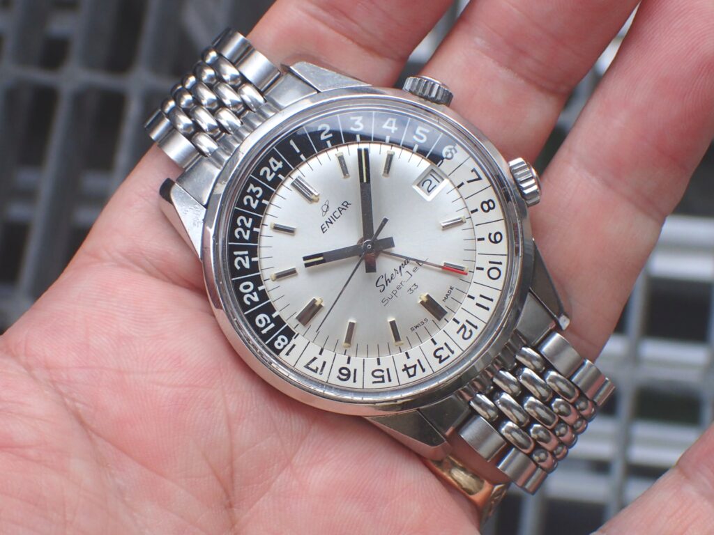 エニカ シェルパ スーパージェット33 GMT シルバーDL 1960年代