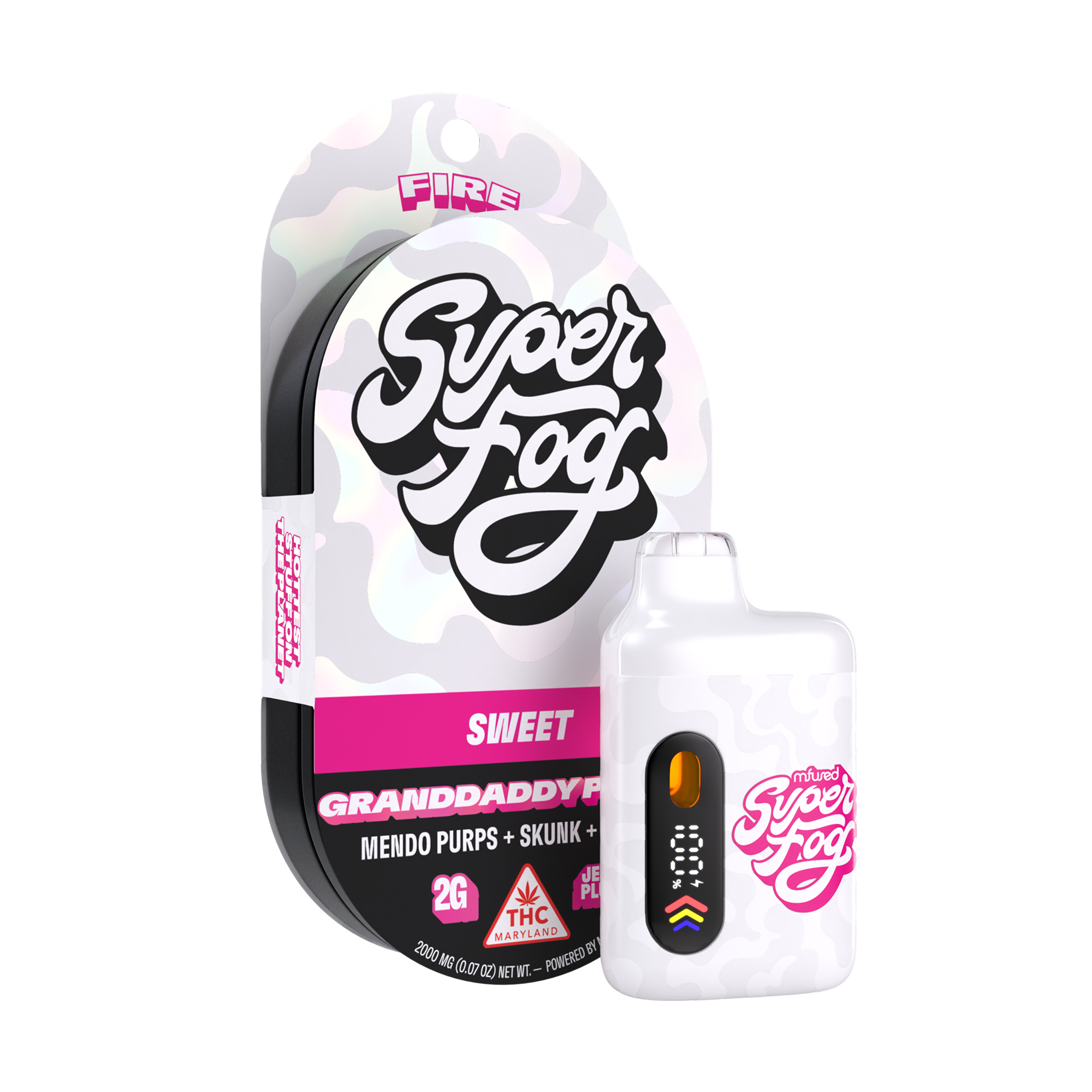 FIRE Liquid Diamonds 2g Jefé Plus - Granddaddy Purple | Curio