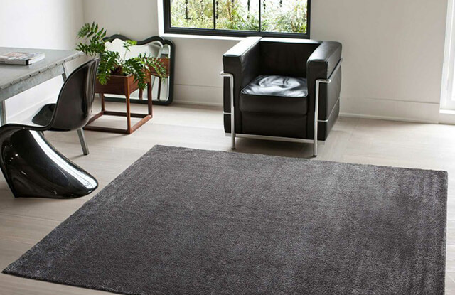 ラグ イルミエ 防ダニ 防炎 すべり止め アレルブロック 床暖房対応 140