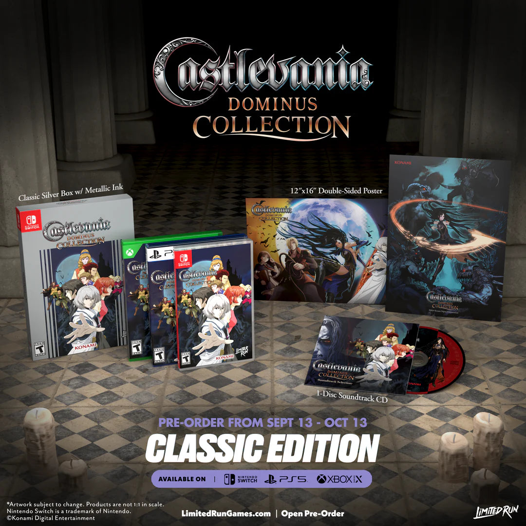 Castlevania Dominus Collection Classic Edition - LIMITED RUN
