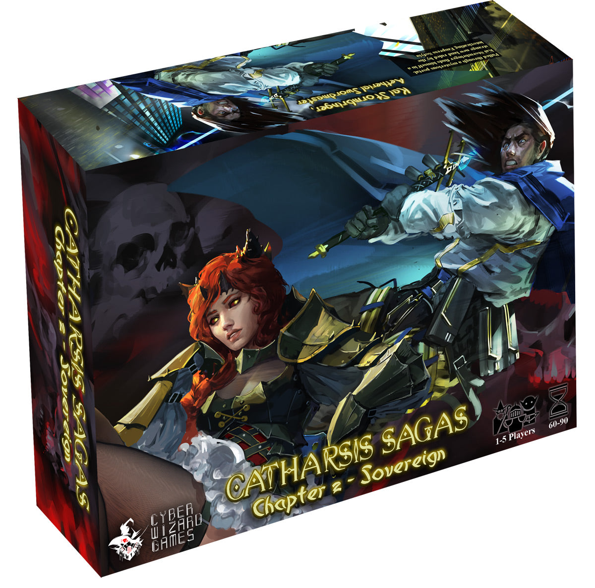 Catharsis Sagas - A Solo & Cooperative Dice Rolling Board Game