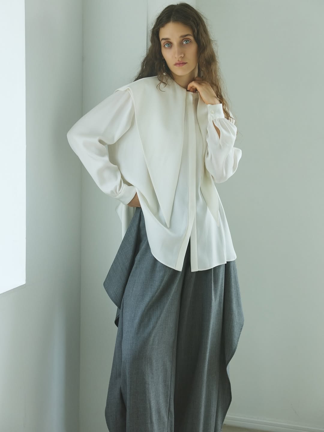 ロングカラーセーラーブラウス Agnes｜Cygne(シーニュ) 公式サイト