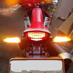 CRF250L LEDウインカー再び交換（メンテナンス記録） - D-EVO