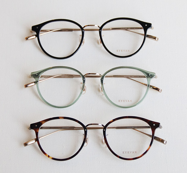 EYEVAN(アイヴァン) 人気のコンビネーションフレームに新サイズ登場