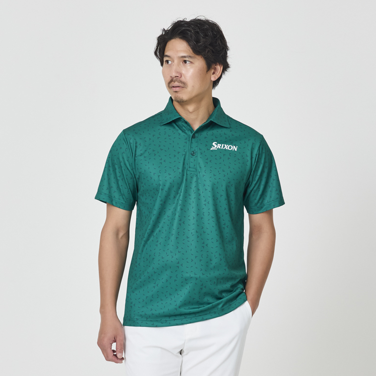 スリクソン チェリーブロッサムプリント半袖シャツ SMS5161M【M