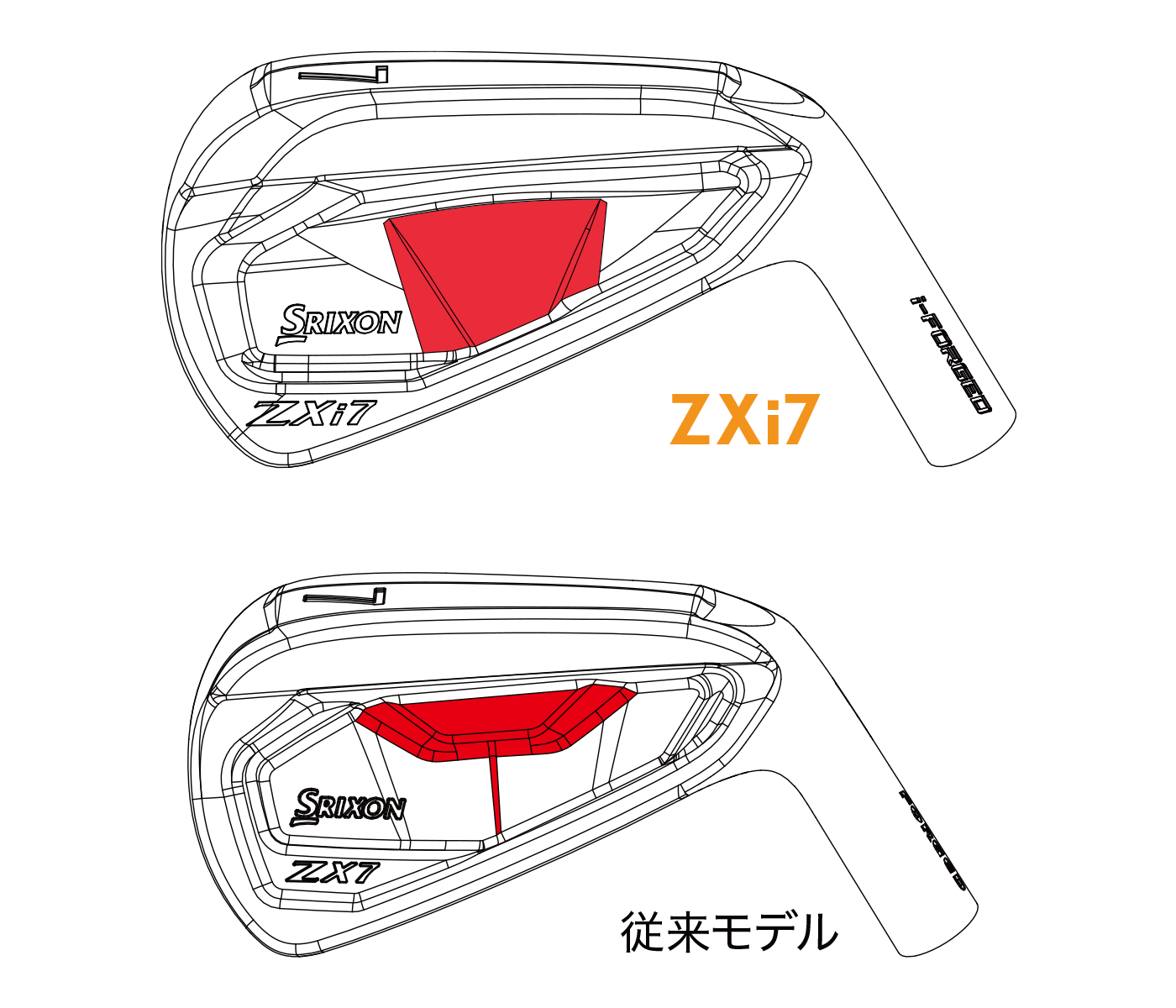 スリクソン ZXi7 アイアン N.S.PRO MODUS3 TOUR 105 スチールシャフト