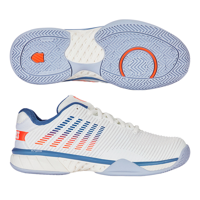 K・SWISS HYPERCOURT EXPRESS 2 MEN（WHITE X BLUE）オールコート 25SS