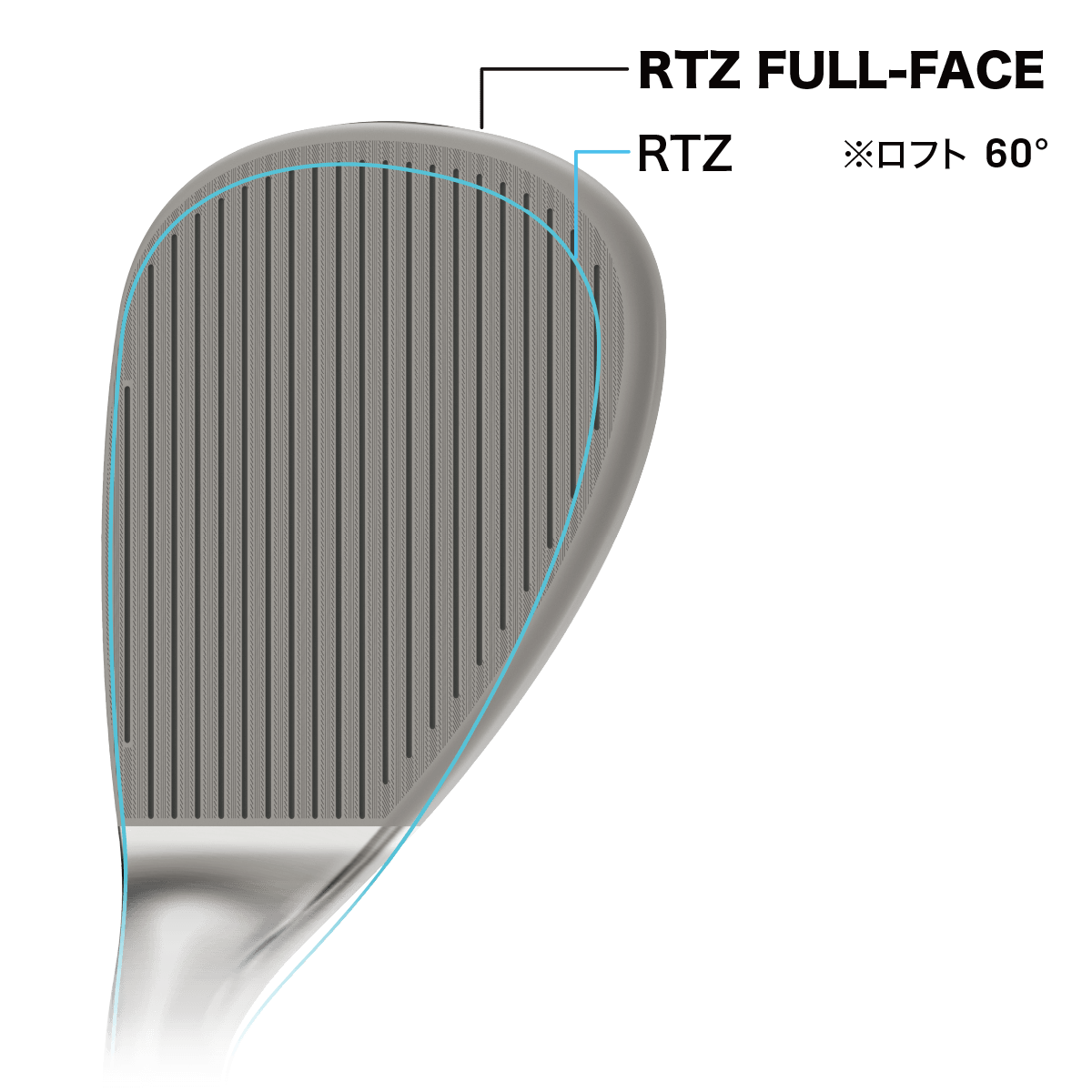 受注生産】クリーブランドゴルフ RTZ ブラックサテン ウエッジ N.S.PRO
