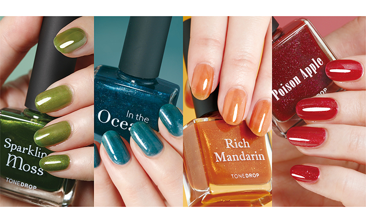 TONE DROP」新色は手肌に馴染む“大人のシャイニーネイル”！ | NEWS | D