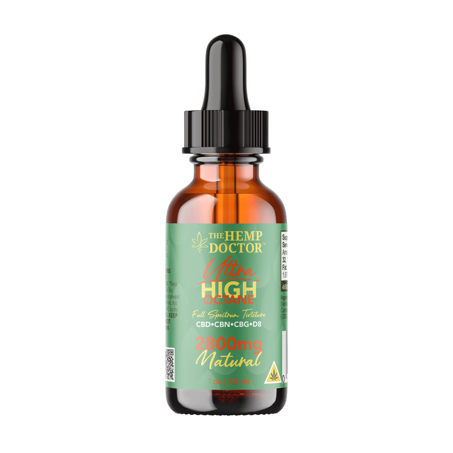 Full Spectrum High Octane CBD/CBG/CBN/D8 - The Hemp Doctor
