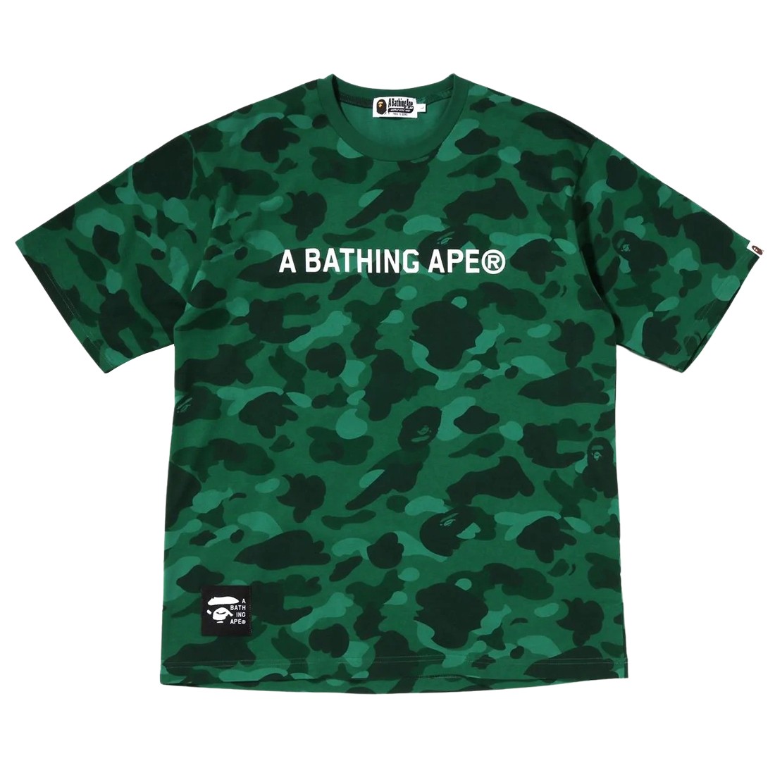A Bathing Ape Men Color Camo A Bathing Ape Relaxed Fit Tee green