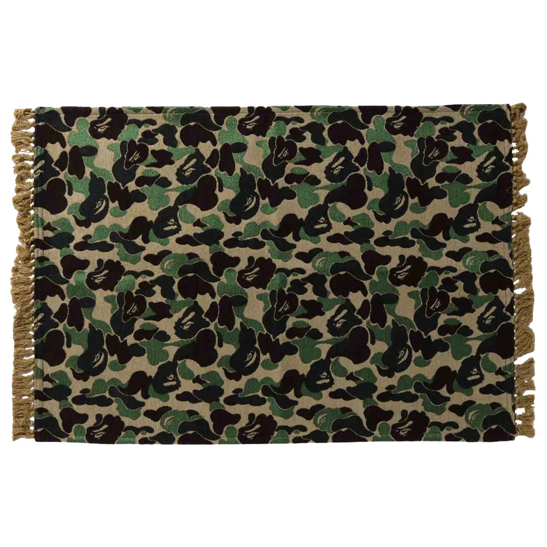A Bathing Ape ABC Camo M Rug green