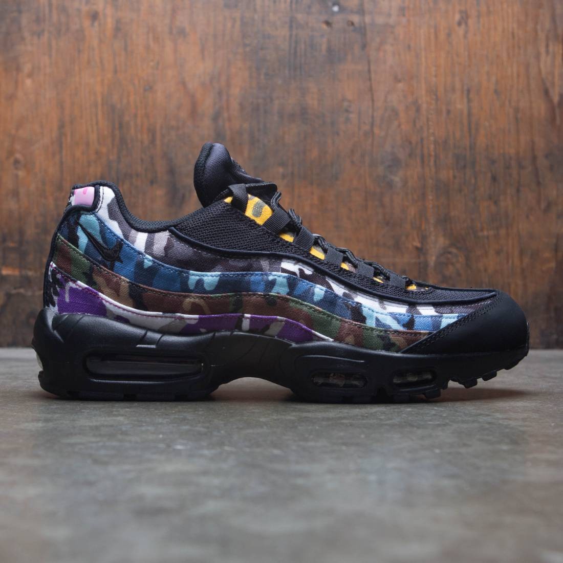 nike men air max 95 erdl party black multi color
