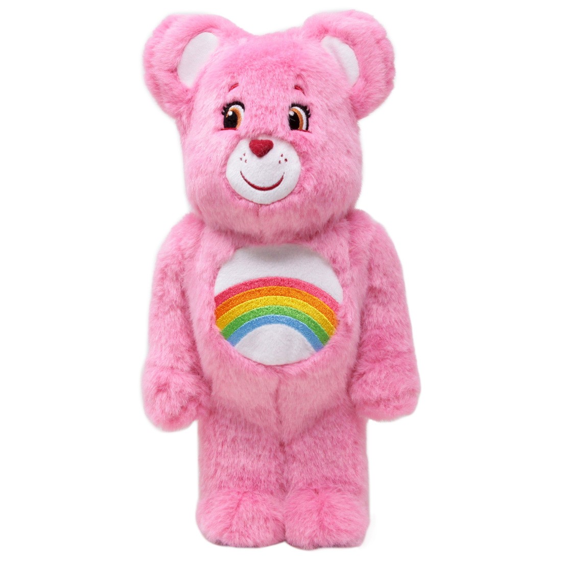 Medicom Care Bears Cheer Bear Costume Ver. 400% Bearbrick Figure pink