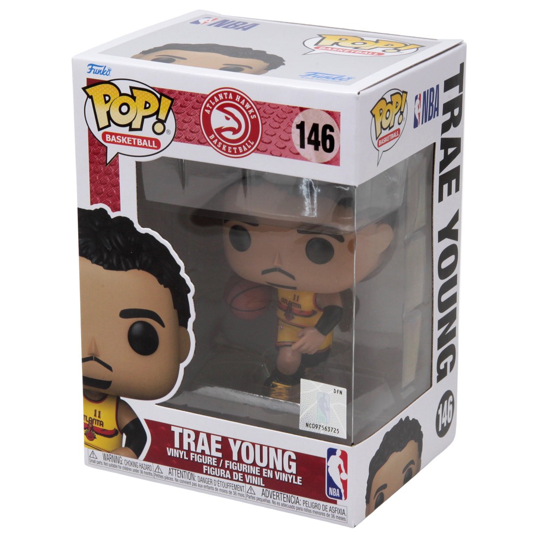 Funko POP Basketball NBA Atlanta Hawks - Trae Young 21-22 City