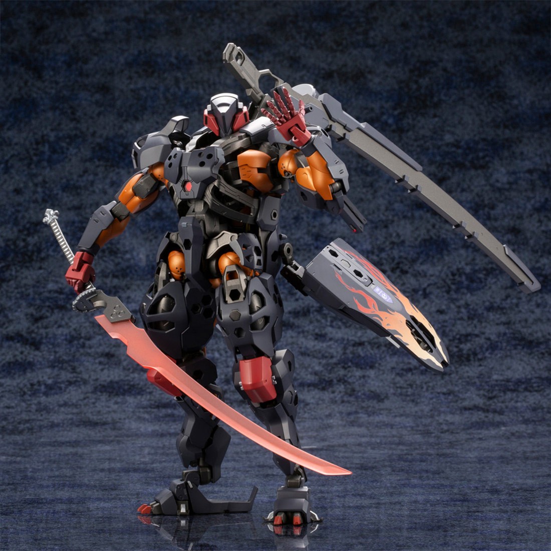 Kotobukiya Hexa Gear V-Thor and Pawn X1 Night Stalkers Set Plastic