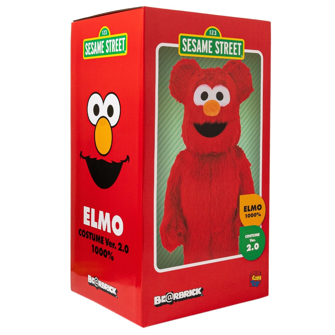 Medicom Sesame Street Elmo Costume Ver. 2.0 1000% Bearbrick Figure red