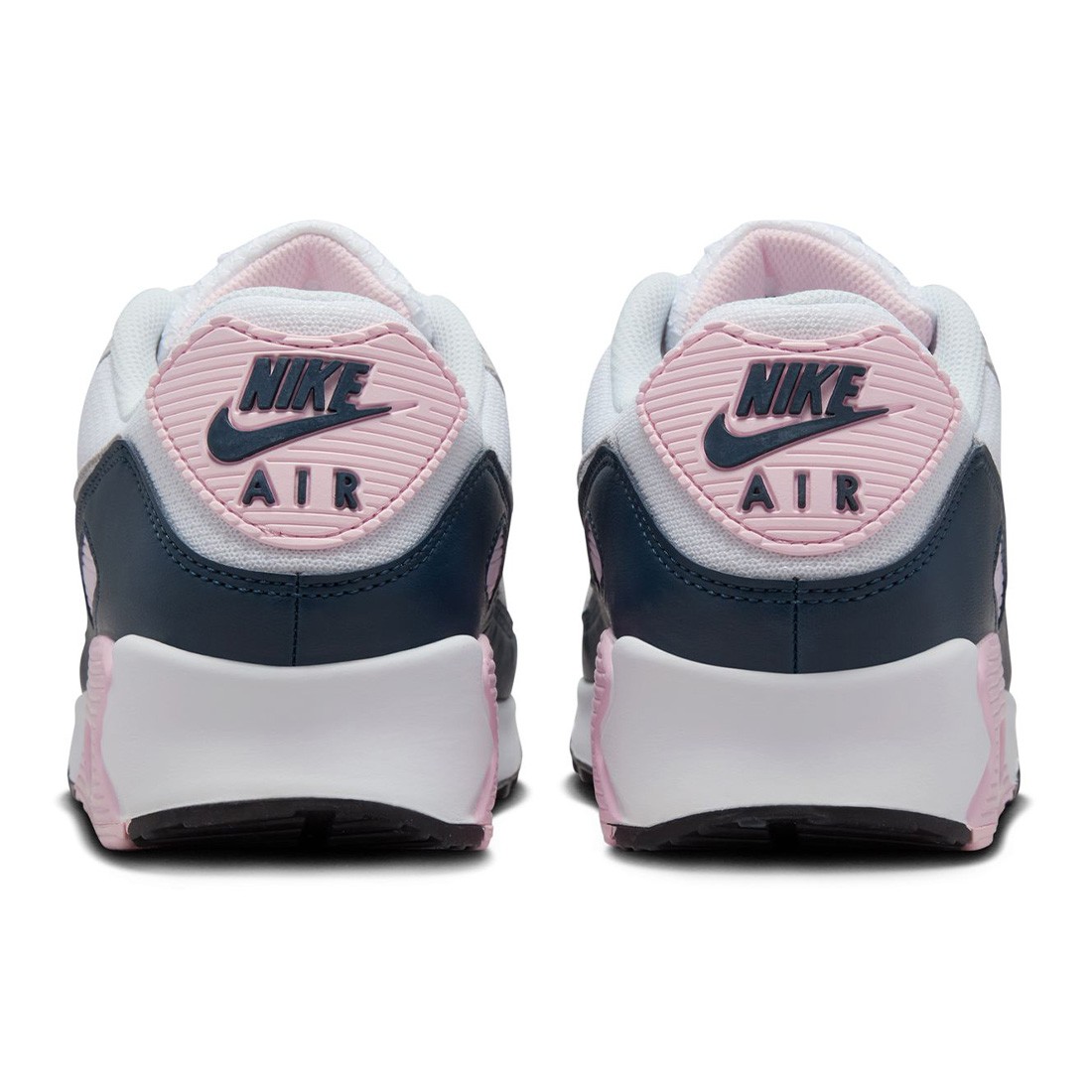 nike men air max 90 white wolf grey pink foam armory navy