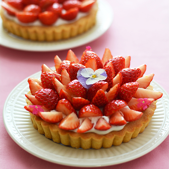いちごのタルト | レシピ | 富澤商店