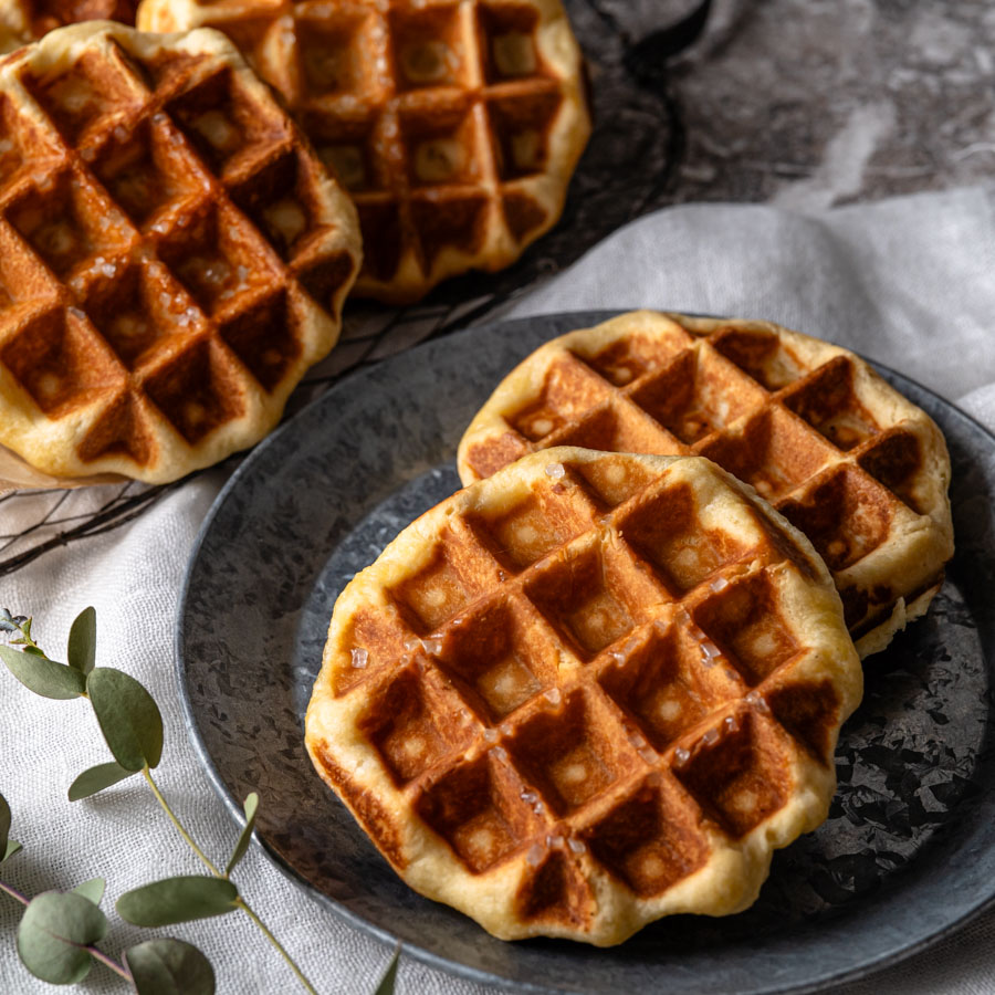 チョコレートワッフル | レシピ | 富澤商店