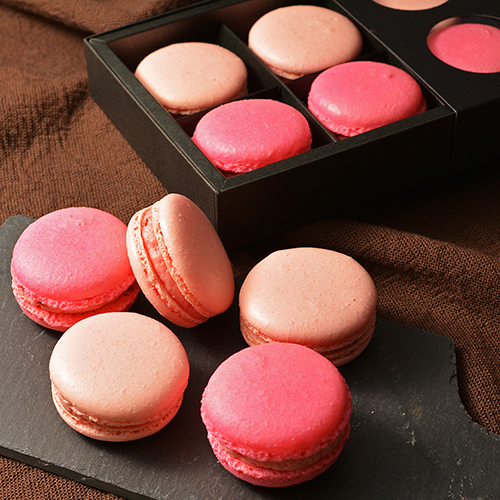 プロが教える!本格マカロン ～フランボワーズ～ | レシピ | 富澤商店