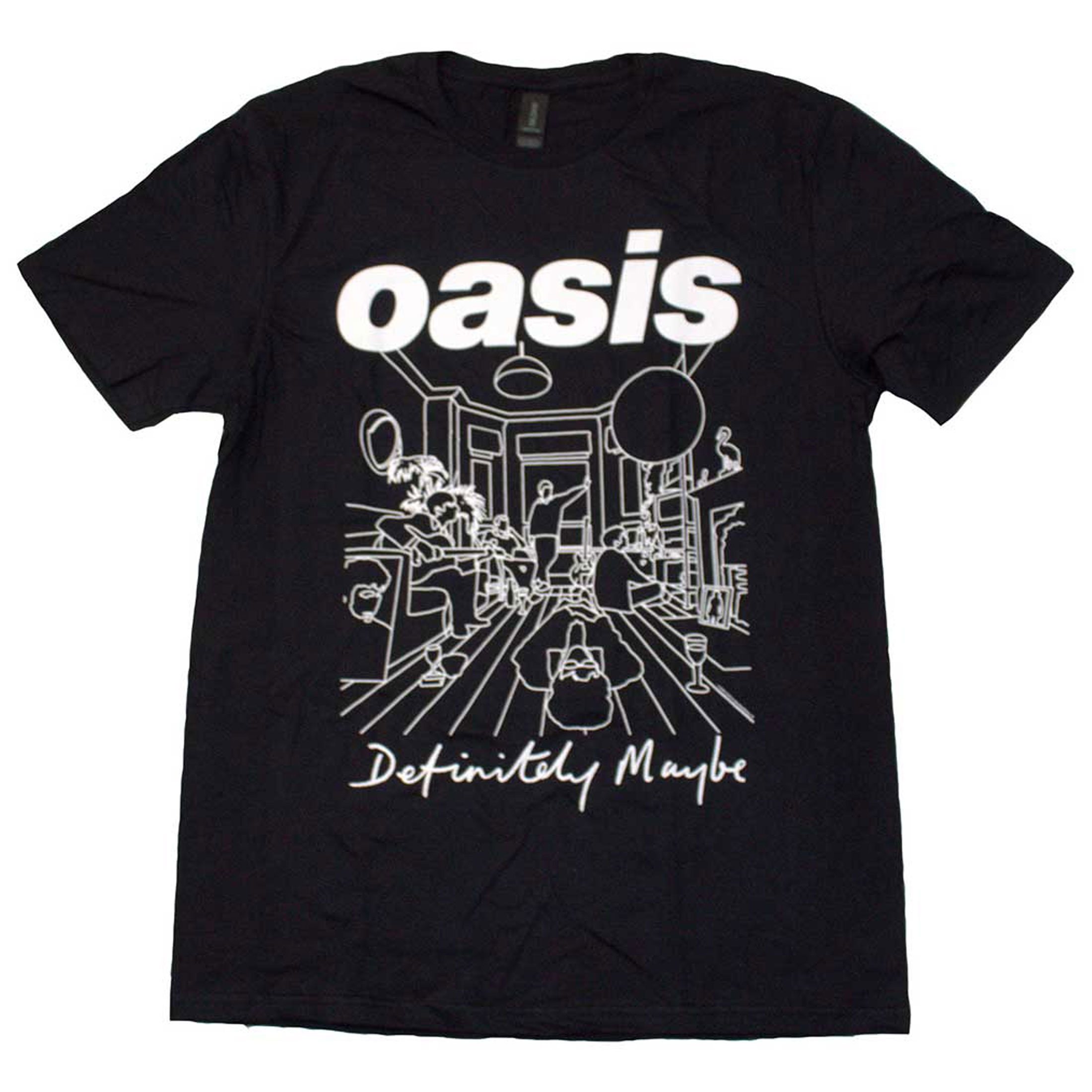 Official Oasis T Shirt Reunion Tour 25 Decca Logo Supersonic New